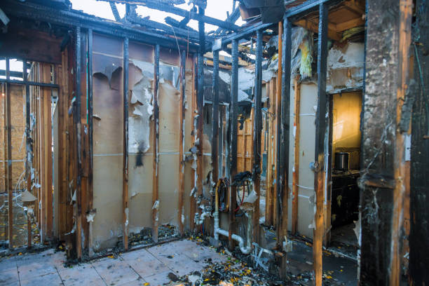 Professional Fire Damage Removal technician working in Helena Valley Northwest, MT